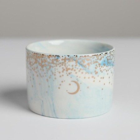 Ceramic pot for flowers, Hello pots, 8 x 5.5 cm-2