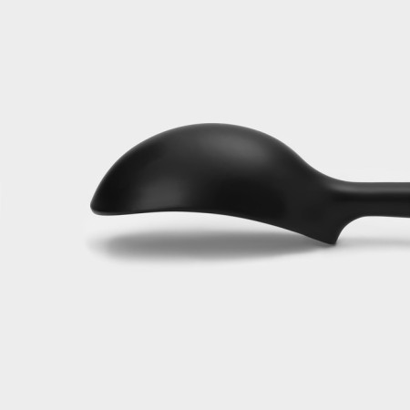 Spoon for ice cream Magistro Vantablack, 16.5 × 3.8 cm, black color-4