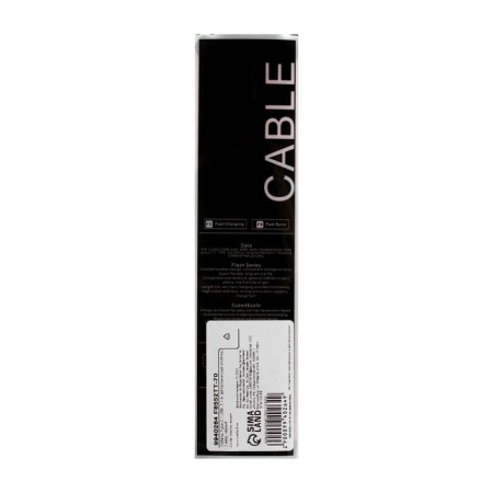 Type -C cable - usb, 2.1 a, metal braid, 1 meter, black-5