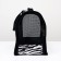 Animal Board Bag "White Tiger", size L, 53 x 21 x 29 cm