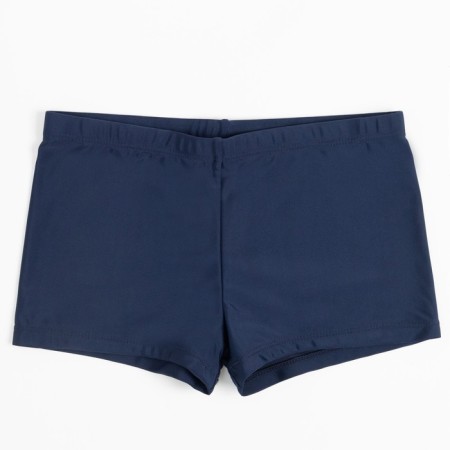 Bathing swimming trunks for a boy minku is monophonic color dark blue, height 146-152