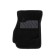 Pile rug for Hyundai Accent, 2000-2002, black