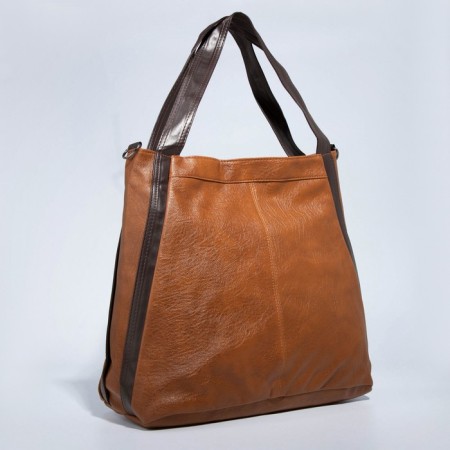 Love bag with lightning, brown color-3