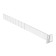 Plastic breakdown separator 30 mm high with a front limiter 35 mm, l = 185-385 mm