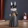 Souvenir Polystone "Bunny-Private lady with a basket" 35x13.5x10.5 cm