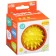 Massage ball Onlytop "Hedgehog", D = 7.5 cm, yellow color