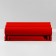 Catch for clocks, bracelets, phlock, 3 rollers, 30.5 × 17.5 × 22.5 cm, d = 5 cm, red color red