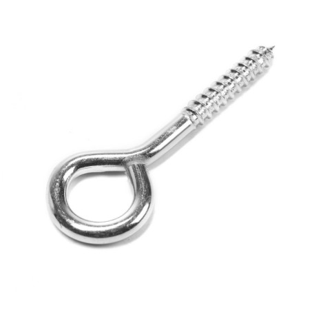 Shurup-ring Stroybat, white zinc, 6x70 mm-1