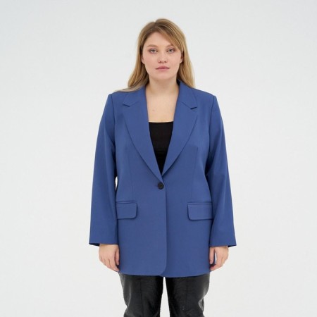 Women's jacket Mist Plus-Size, r.52, blue-6