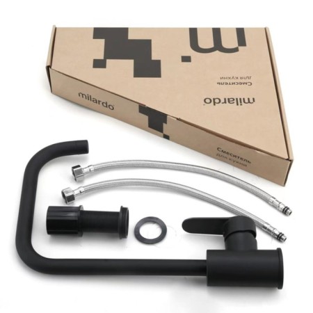 MILARDO POLI POLBLL0M05 kitchen mixer, pour 212 mm, black matte-4