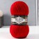 Yarn "Superlana Klasik" 25% wool, 75% acrylic 280m/100g (56 red)