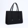 L-Craft tout bag with lightning, black color