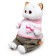 Soft toy "Li", in a hoodie with a heart and pants, 24 cm