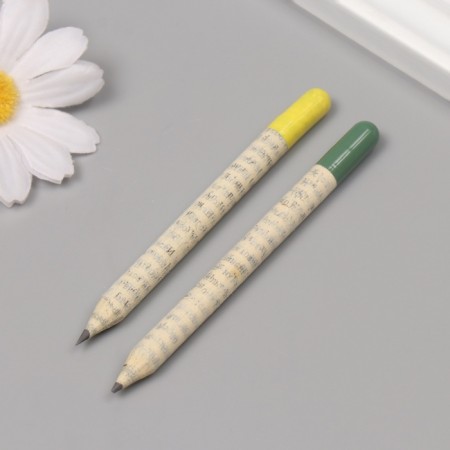 Growing gift pencils mini "chamomile + lavender" set 2 pcs.-3