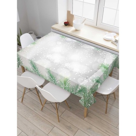 The tablecloth “spruce around”, rectangular, Saten, size 120x145 cm