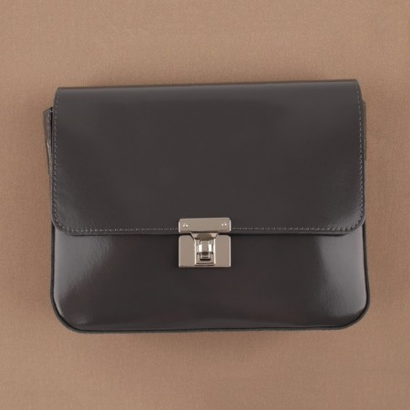Bag's fastener, 3.3 × 3.3 cm, pearl silver color-5