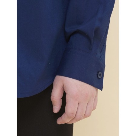 Hotgog shirt for boys, height 122 cm, dark blue color-5