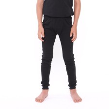 Thermal underwear for a boy (pants), black color, height 140 cm
