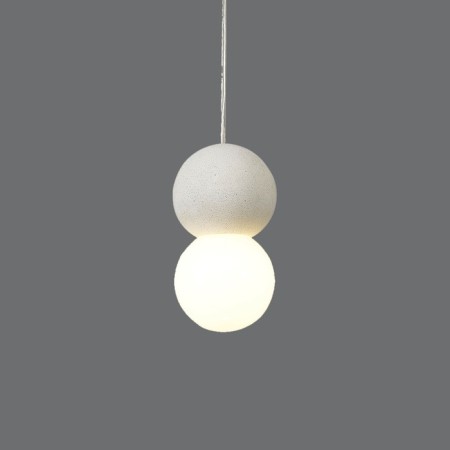 Suspended chandelier Mantra Galaxia, E27, 1x20W, 210 mm, white color-2
