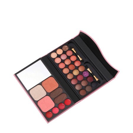 A set of decorative cosmetics (highlighter, shadows for eyebrows, blush, glitter, eye shadow)-2
