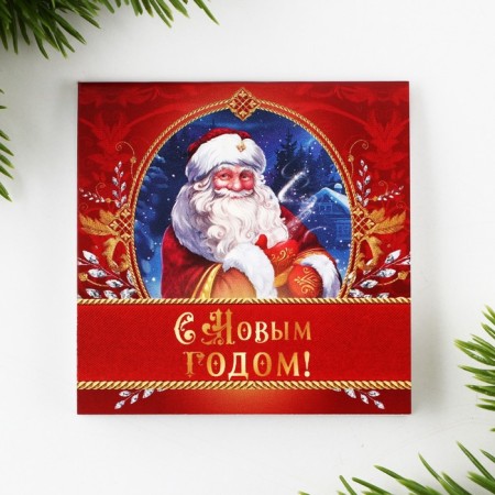 Gift New Year's set: notebook and icon "Happy New Happiness"-3
