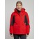 Ski jacket female, size 42, red color