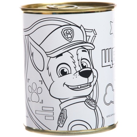 Pig a case-coloring with paints "Gonchik", puppy patrol-4