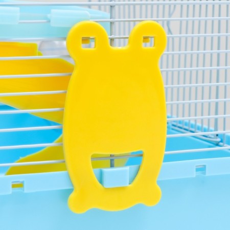 A cage for rodents "Pijon", equipped, 27 x 21 x 26 cm, blue-5