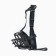 Muzzle for dogs No. 2 with a tripartite strap, rubber, DN 7.5 cm, ohm 26.5 cm, black