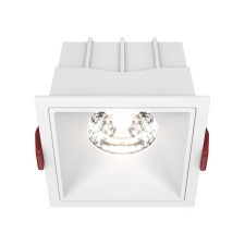 The built-in lamp Technical DL043-01-15W4K-SQ-W, LED, 15 W, 85x85x63 mm, 1250 lm, 4000k, white