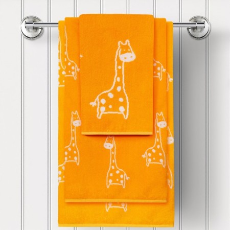 Tricks Giraffe, size 70x130 cm, orange color-1