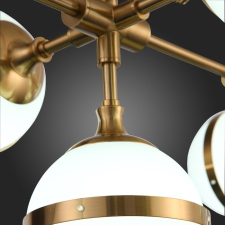 Suspension lamp ST LUCE. SL1157.303.09. Arbe. 9x40 watts, E14, 164x67x78 cm, bronze color-13