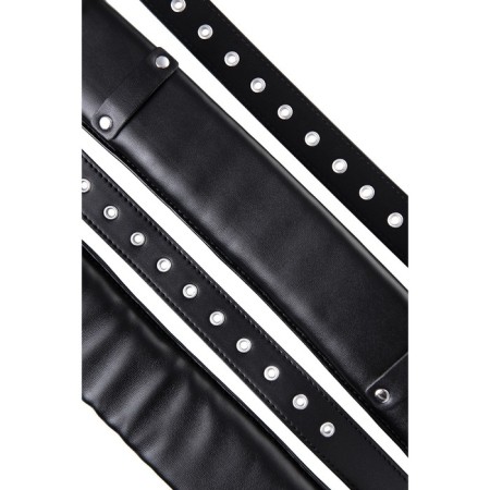 Fixing sling Anonymo, PU Skin, 145 cm, black color-2