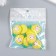 Decor for creativity plastic "Baby Lemonchik" 2.5x2 cm