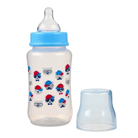 Finding bottle, 320 ml., Wide throat, blue color-2