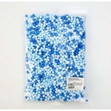 Filler for balls and gifts, packaging, Blue Blizzard, 15 x 26 cm