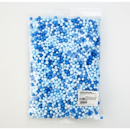 Filler for balls and gifts, packaging, Blue Blizzard, 15 x 26 cm
