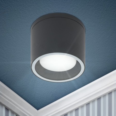 Lamp WL40 GR GX53 Gray IP54 10.8x10.8x9.5