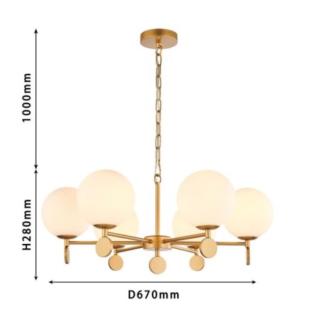 ABSOLUTE CALTURE 670 mm, E14 240W-9