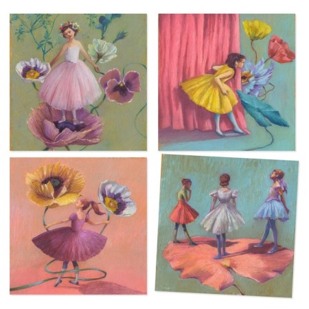 Coloring Djeco "Ballerina"-1