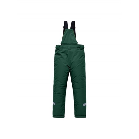 Ski costume for a boy, height 122 cm, green color-5