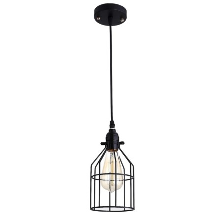 Bayerlux lamp "Capello" 1xe27 40W black 14x14x100 cm.-3