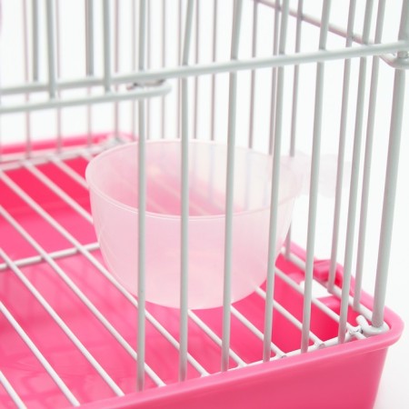 A cell for rodents equipped RT-2C, 23 x 16.5 x 20 cm, pink-6