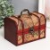 Casket Wood Elevated "Traveler Map" chest 11x17.5x1.5 cm, mix
