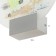 Sconces "fish" LED 6W 4000k white 24x6x24 cm