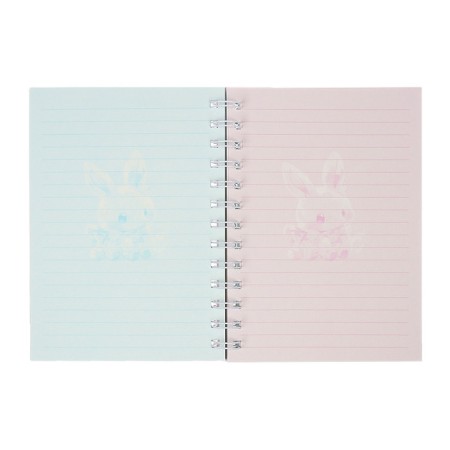 Notebook Gift Book on the crest 80l, line, color block, PVC Bun 3D cover (17.6x13.5cm) 105-5