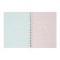 Notebook Gift Book on the crest 80l, line, color block, PVC Bun 3D cover (17.6x13.5cm) 105