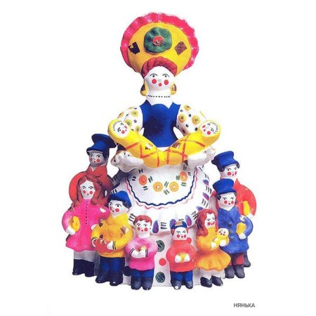 Federal State Educational Standard Folk Art - Children. Dymkovo toy. Visual material-2
