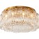 Ceiling chandelier STILFORT 2174/05/10C Admire, 10x40W, E14, 600x600x280 mm, bronze color