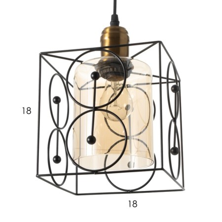 Lamp Bayerlux 2104/1bk E27 40W black 16x16x100 cm-5